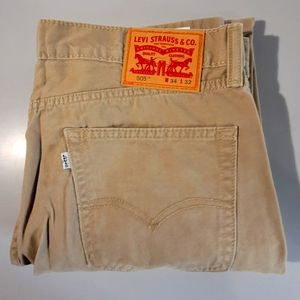 Mens Levi's 505 Regular Fit